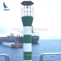 Spua polyureathane ocean solar power rotating beacon light tower for sale